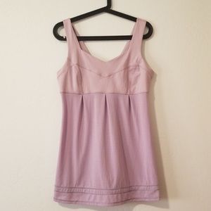 Lululemon lavender flowy yoga top size 10